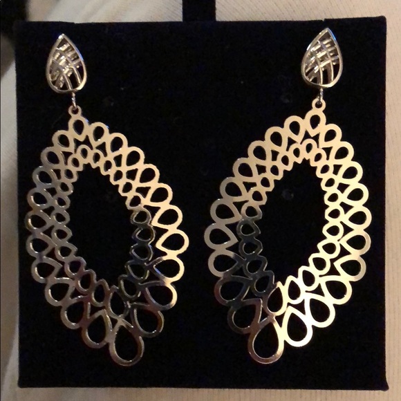 Silver Earrings - Picture 1 of 1